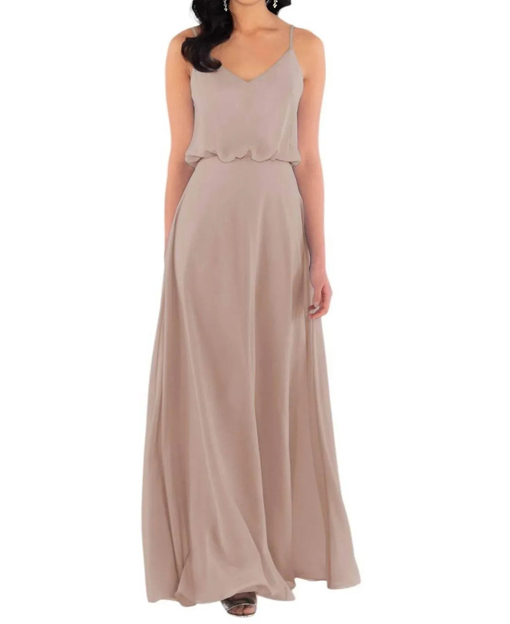 Strappy Boho Bridesmaid Dress
